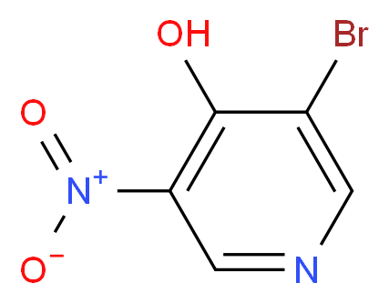 3-Bromo-5-nitropyridin-4-ol_Molecular_structure_CAS_)