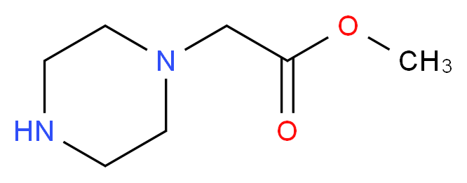 methyl 1-piperazinylacetate_Molecular_structure_CAS_82516-17-4)