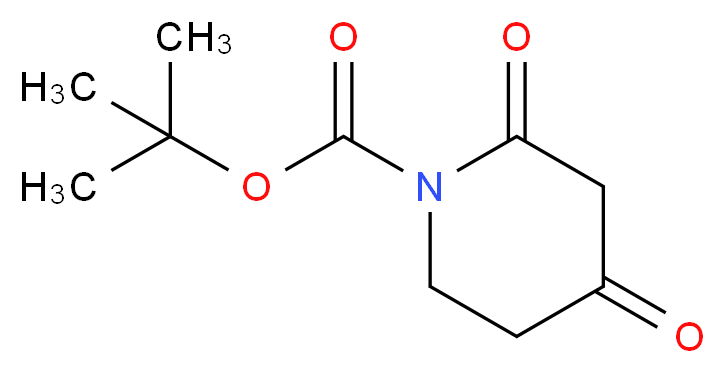 tert-Butyl 2,4-dioxopiperidine-1-carboxylate_Molecular_structure_CAS_845267-78-9)