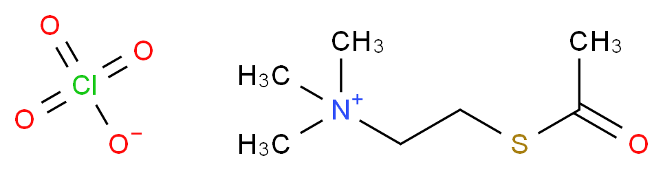 Acetylthiocholine perchlorate_Molecular_structure_CAS_84255-37-8)