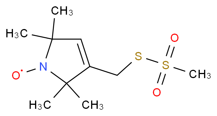 (1-Oxyl-2,2,5,5-tetramethyl-Δ3-pyrroline-3-methyl) Methanethiosulfonate_Molecular_structure_CAS_81213-52-7)