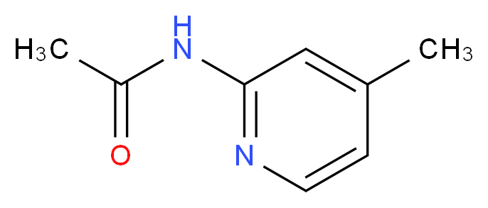 2-Acetylamino-4-methylpyridine 98%_Molecular_structure_CAS_5327-32-2)