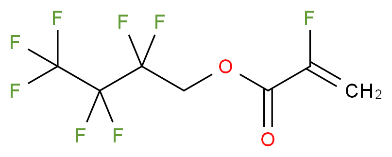 1H,1H-Heptafluorobutyl-2-fluoroacrylate_Molecular_structure_CAS_)