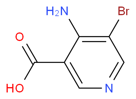 4-Amino-5-bromonicotinic acid_Molecular_structure_CAS_52834-08-9)