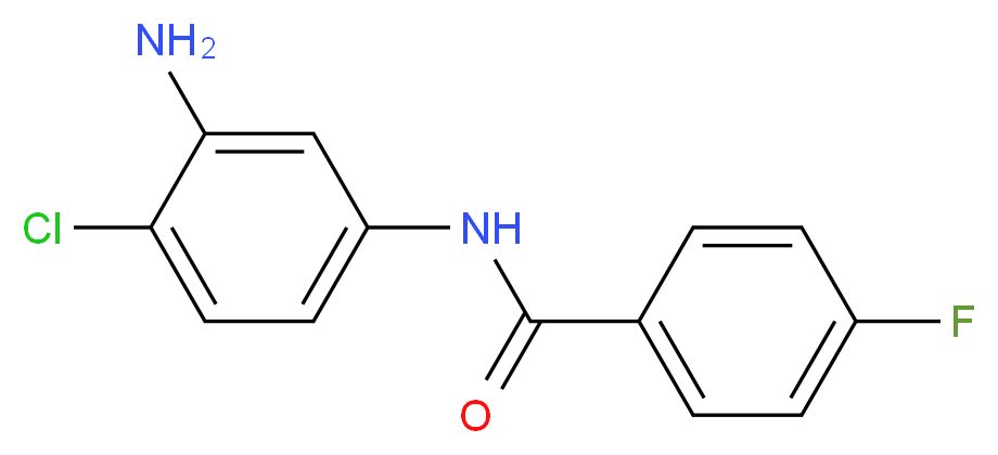 N-(3-Amino-4-chlorophenyl)-4-fluorobenzamide_Molecular_structure_CAS_)