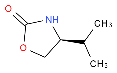 (4s)-(-)-4-isopropyl-2-oxazolidinone_Molecular_structure_CAS_17016-83-0)