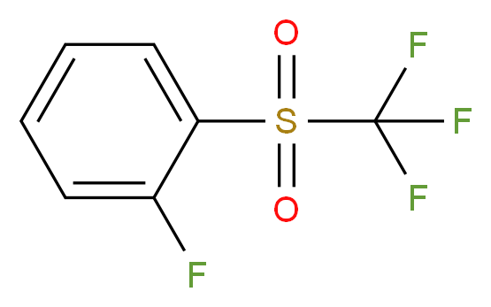 1-fluoro-2-[(trifluoromethyl)sulfonyl]benzene_Molecular_structure_CAS_)