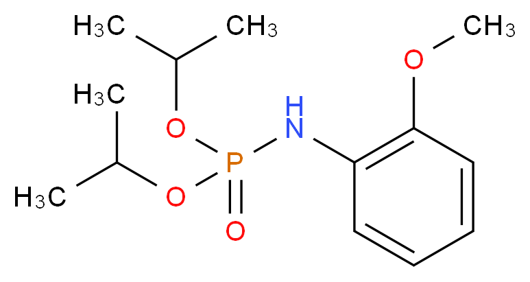 diisopropyl (2-methoxyanilino)phosphonate_Molecular_structure_CAS_)