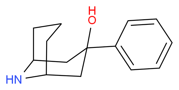 3-phenyl-9-azabicyclo[3.3.1]nonan-3-ol_Molecular_structure_CAS_)