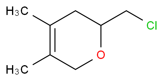 2-(chloromethyl)-4,5-dimethyl-3,6-dihydro-2H-pyran_Molecular_structure_CAS_98559-77-4)