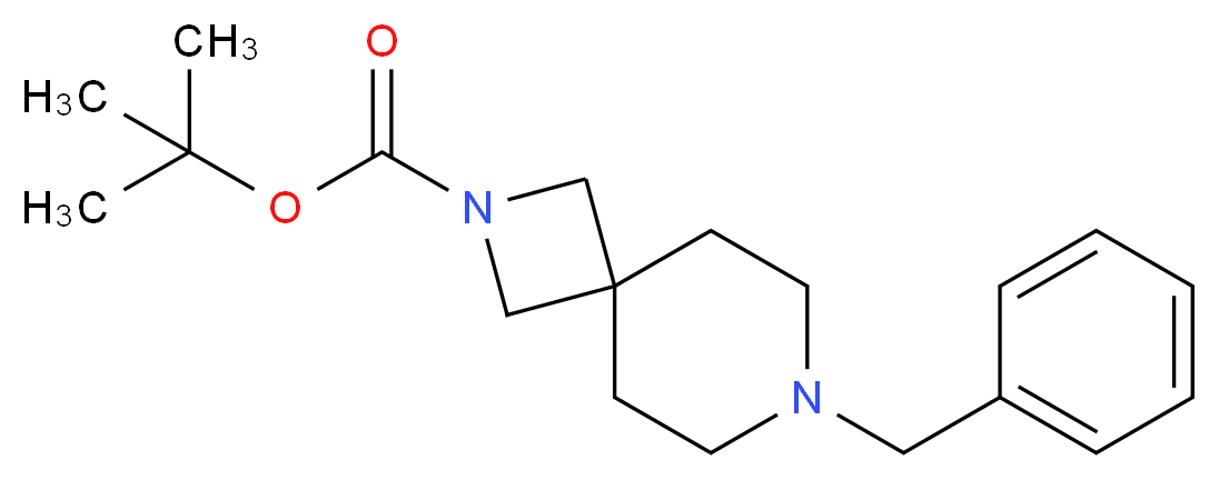 tert-Butyl 7-benzyl-2,7-diazaspiro[3.5]nonane-2-carboxylate_Molecular_structure_CAS_929301-99-5)