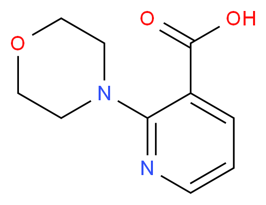 2-(4-Morpholino)nicotinic acid_Molecular_structure_CAS_423768-54-1)