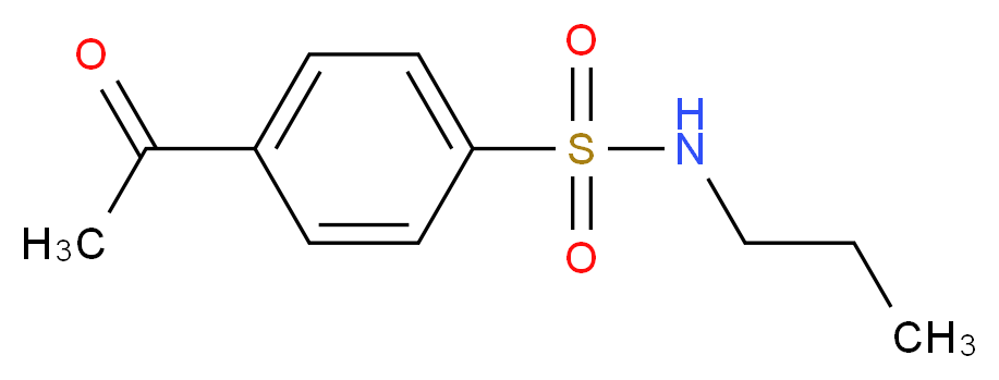 4-acetyl-N-propylbenzenesulfonamide_Molecular_structure_CAS_620986-48-3)