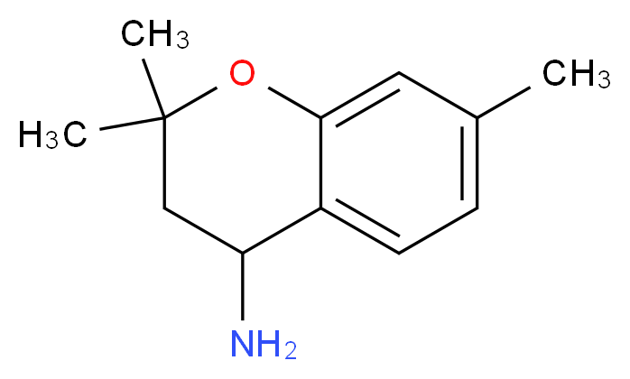 (2,2,7-trimethyl-3,4-dihydro-2H-chromen-4-yl)amine_Molecular_structure_CAS_112225-65-7)