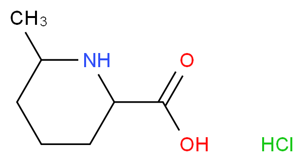 6-Methyl-2-piperidinecarboxylic acid hydrochloride_Molecular_structure_CAS_99571-58-1)