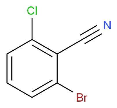 2-Bromo-6-chlorobenzonitrile_Molecular_structure_CAS_6575-08-2)