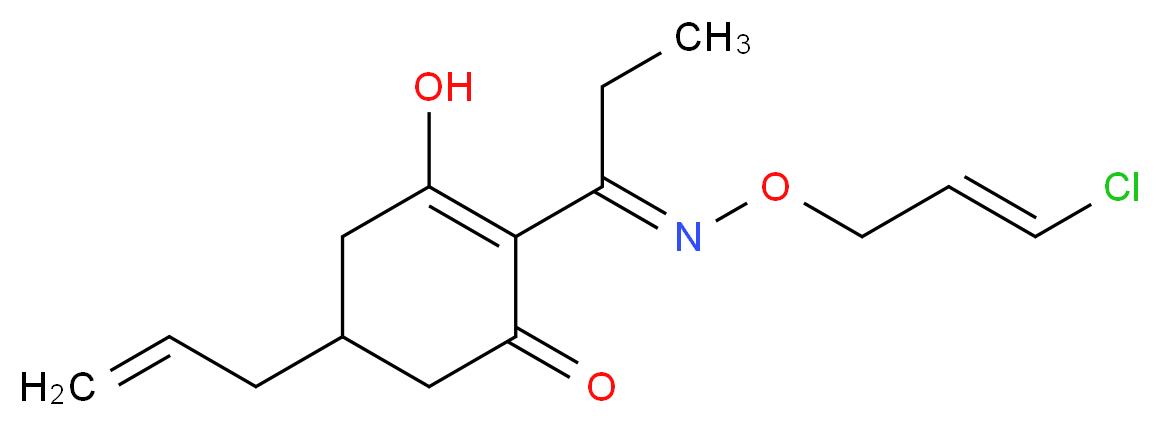 (E/Z)-Des(ethylthio)-5-(2-propenyl) Clethodim_Molecular_structure_CAS_111031-60-8)