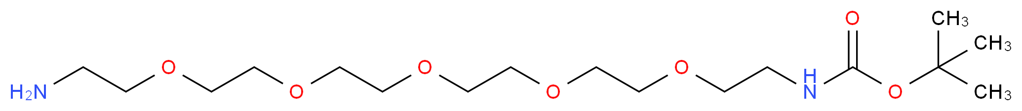 O-(2-Aminoethyl)-O'-[2-(Boc-amino)ethyl]tetraethylene Glycol _Molecular_structure_CAS_189209-27-6)