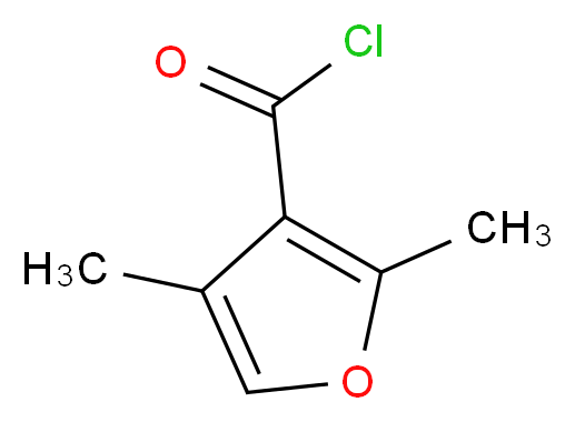 2,4-dimethyl-3-furoyl chloride_Molecular_structure_CAS_15139-39-6)