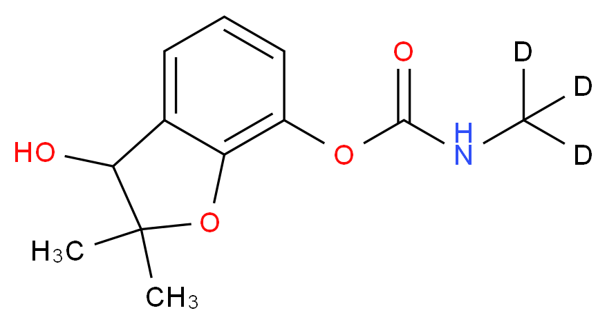 3-Hydroxy Carbofuran-d3_Molecular_structure_CAS_)