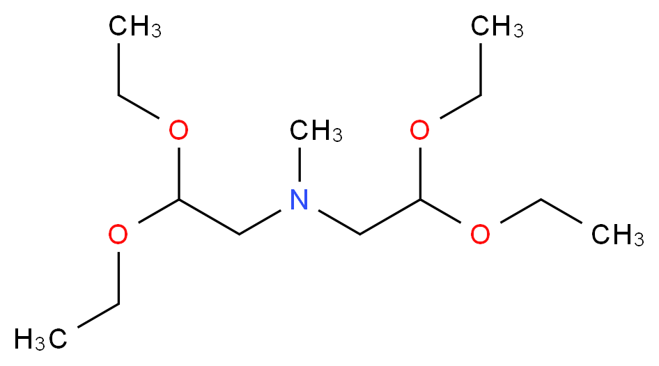 N,N-Bis(2,2-diethoxyethyl)methylamine_Molecular_structure_CAS_6948-86-3)