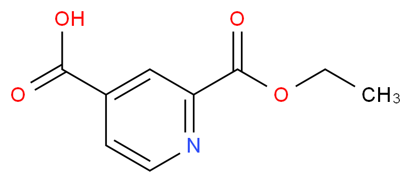 2-(Ethoxycarbonyl)isonicotinic acid_Molecular_structure_CAS_142074-49-5)
