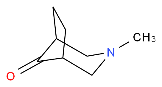 3-methyl-3-azabicyclo[3.2.1]octan-8-one_Molecular_structure_CAS_)