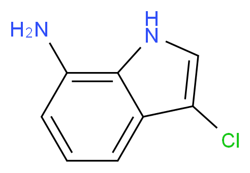 3-CHLORO-1H-INDOL-7-AMINE_Molecular_structure_CAS_165669-13-6)
