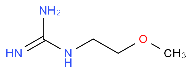 N-(2-methoxyethyl)guanidine_Molecular_structure_CAS_108712-07-8)