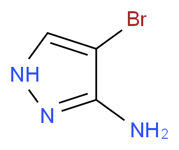 4-bromo-1H-pyrazol-3-amine_Molecular_structure_CAS_)