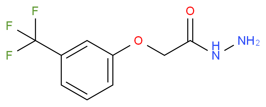 2-[3-(Trifluoromethyl)phenoxy]acetohydrazide_Molecular_structure_CAS_307557-56-8)