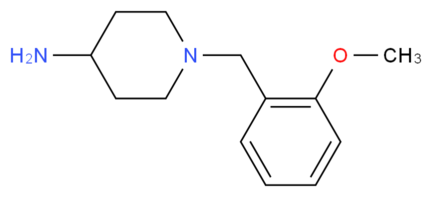 1-[(2-methoxyphenyl)methyl]piperidin-4-amine_Molecular_structure_CAS_)