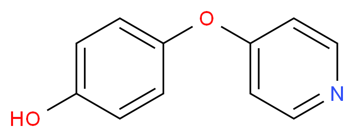 4-(pyridin-4-yloxy)phenol_Molecular_structure_CAS_)