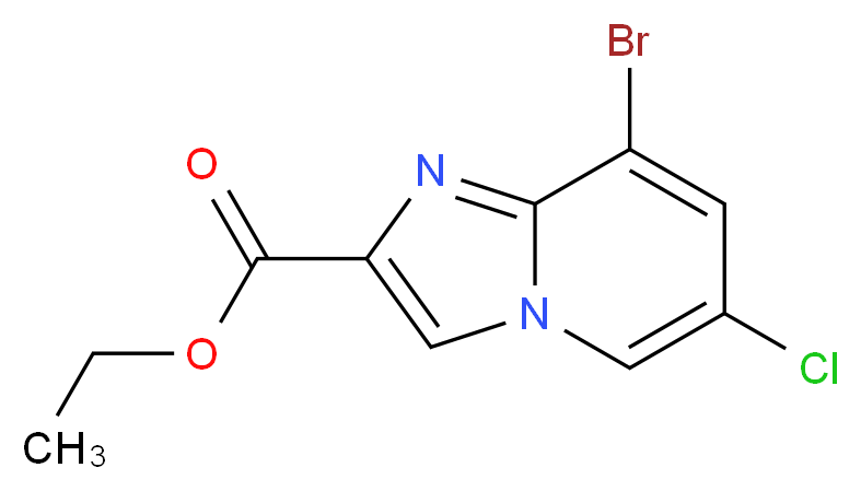Ethyl 8-bromo-6-chloroimidazo[1,2-a]pyridine-2-carboxylate_Molecular_structure_CAS_951884-22-3)