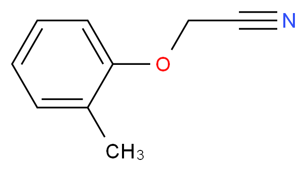 2-(2-methylphenoxy)acetonitrile_Molecular_structure_CAS_)