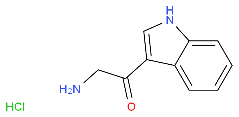 2-(1H-INDOL-3-YL)-2-OXO-ETHYLAMINE HCL_Molecular_structure_CAS_53552-11-7)