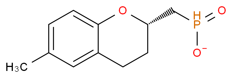 (6-METHYL-3,4-DIHYDRO-2H-CHROMEN-2-YL)METHYLPHOSPHINATE_Molecular_structure_CAS_)