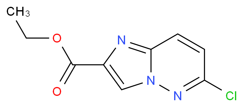 Ethyl 6-chloroimidazo[1,2-b]pyridazine-2-carboxylate_Molecular_structure_CAS_64067-99-8)