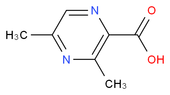 3,5-Dimethylpyrazine-2-carboxylic acid_Molecular_structure_CAS_946493-27-2)