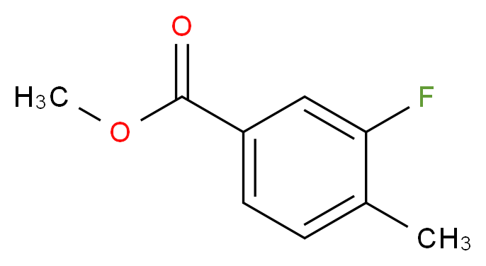 Methyl 3-fluoro-4-methylbenzoate_Molecular_structure_CAS_87808-48-8)