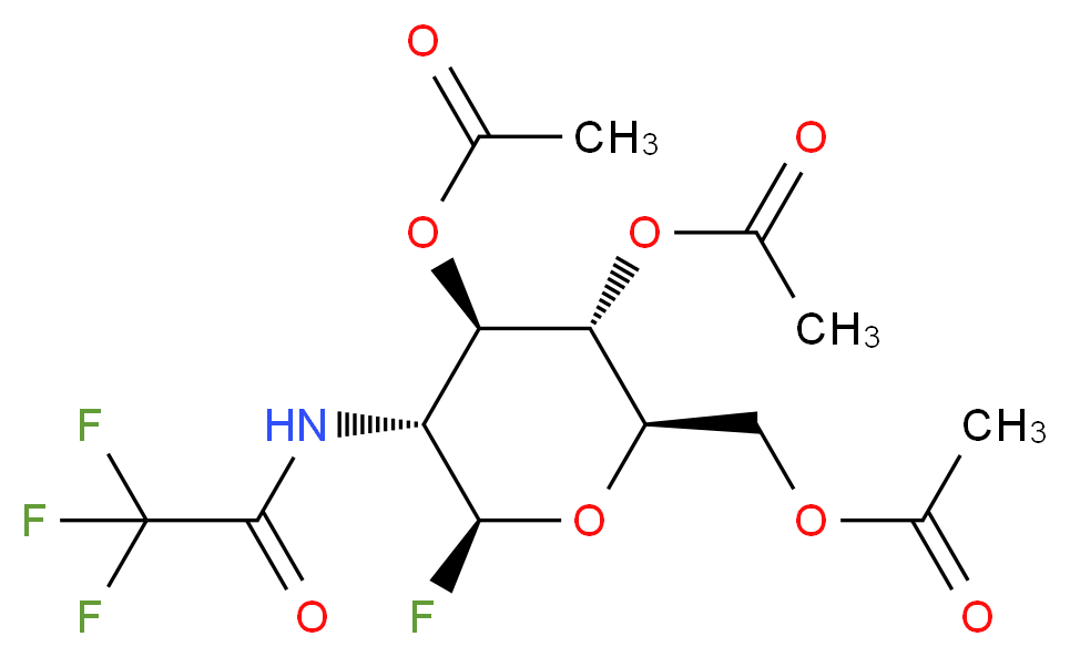 2-Trifluroacetamido-3,4,6-tri-O-acetyl-2-deoxy-β-D-glucopyranosyl Fluoride_Molecular_structure_CAS_137686-91-0)
