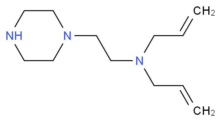 1-(2-Diallylaminoethyl)piperazine 97%_Molecular_structure_CAS_199475-35-9)