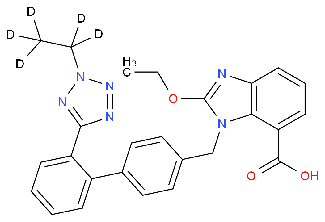 2H-2-Ethyl-d5 Candesartan_Molecular_structure_CAS_1246820-58-5)