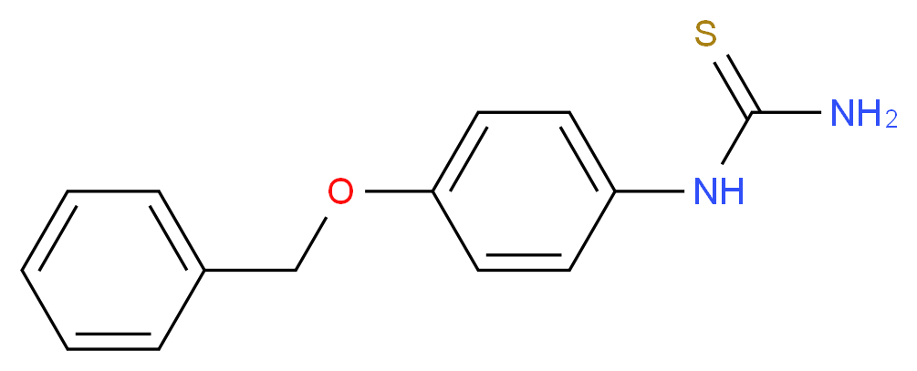 1-[4-(Benzyloxy)phenyl]thiourea 98%_Molecular_structure_CAS_65069-53-6)