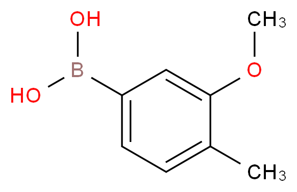 3-Methoxy-4-methylphenylboronic acid_Molecular_structure_CAS_)