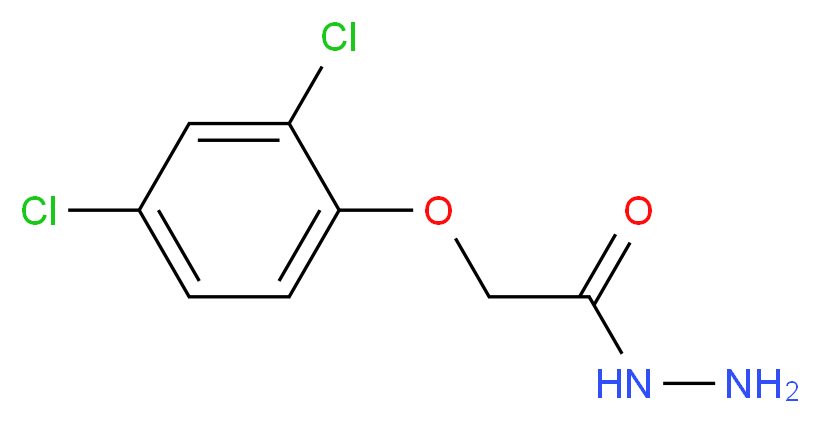 2-(2,4-Dichlorophenoxy)acetohydrazide_Molecular_structure_CAS_)