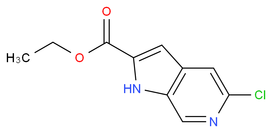 Ethyl 5-chloro-1H-pyrrolo[2,3-c]pyridine-2-carboxylate_Molecular_structure_CAS_800401-67-6)