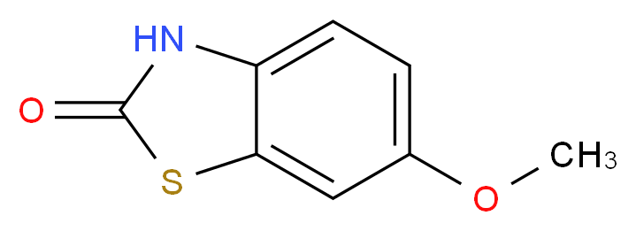 6-Methoxy-2(3H)-benzothiazolone_Molecular_structure_CAS_40925-65-3)