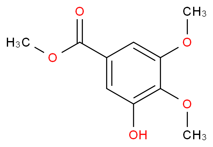 Methyl 3,4-dimethoxy-5-hydroxybenzoate_Molecular_structure_CAS_83011-43-2)