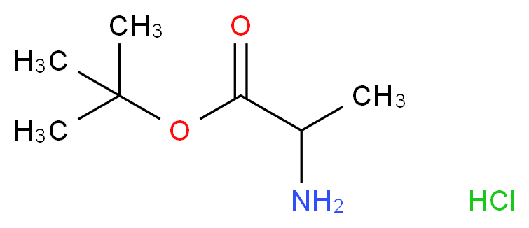 DL-Alanine tert-butyl ester hydrochloride_Molecular_structure_CAS_69320-88-3)
